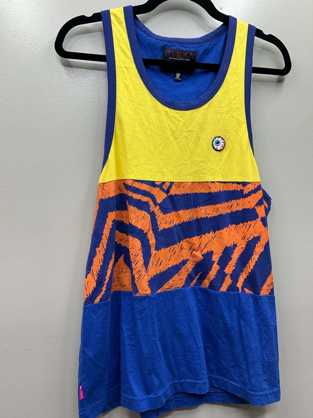 Mishka Keep Watch Cyco Zebra Colorblock Tank Top